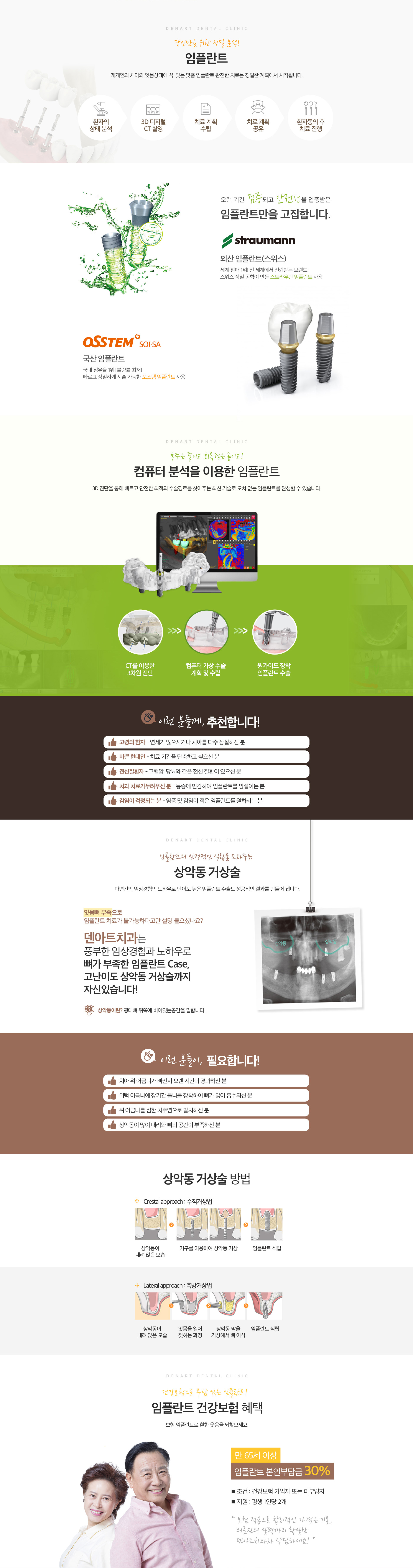 당신만을 위한 정밀 분석 임플란트